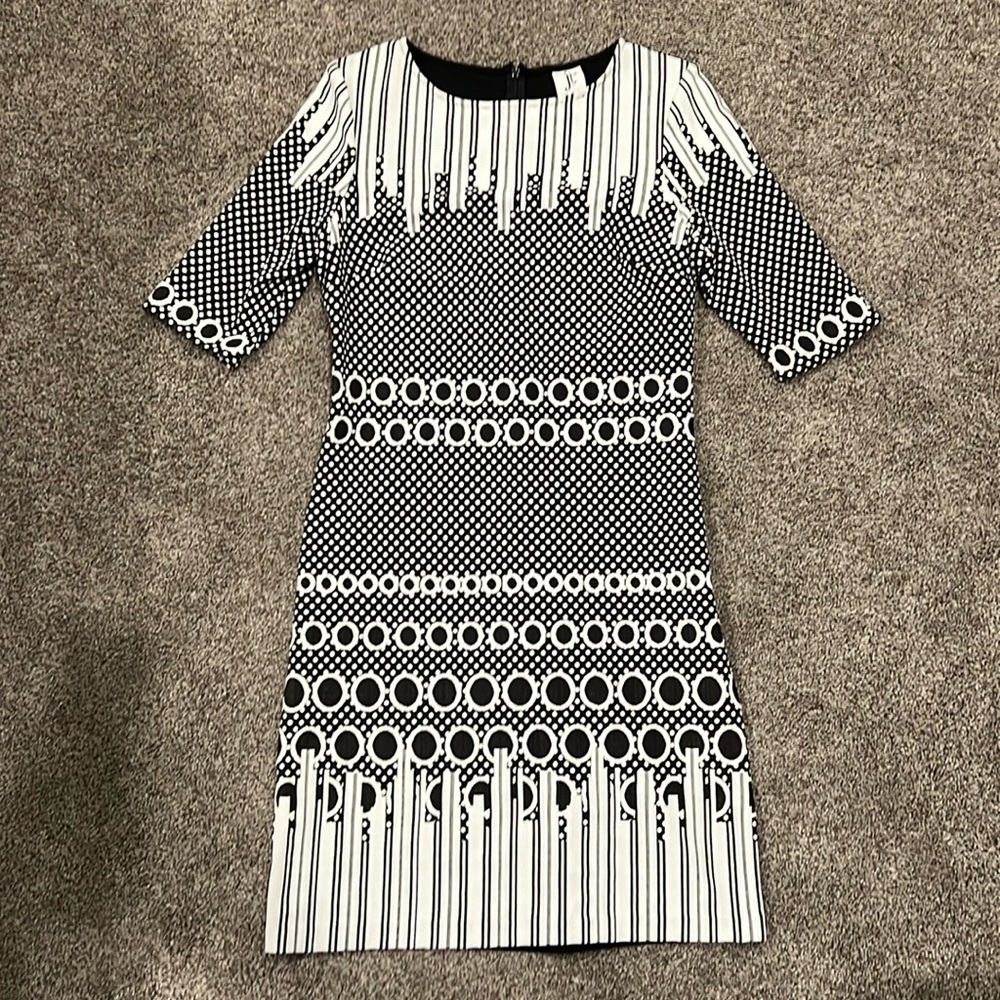 Julia Jordan Black & White Dress